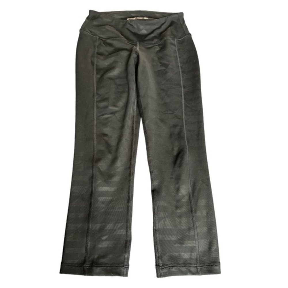 Old Navy Black Gray Fitted Athletic Pants Size XS GUC #6541